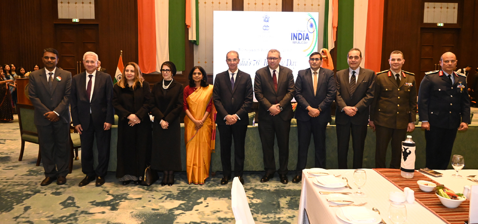 Organisation of National Day Reception on the occassion of 76th Republic Day